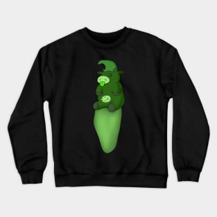 Picante Pal (Jalapeño) - CowLick! Crewneck Sweatshirt